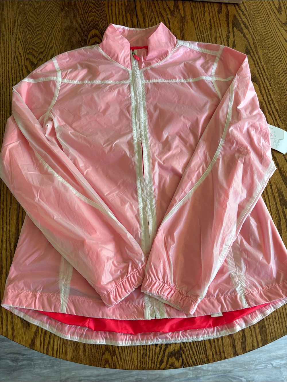 NWT GapFit water resistant reflective jacket